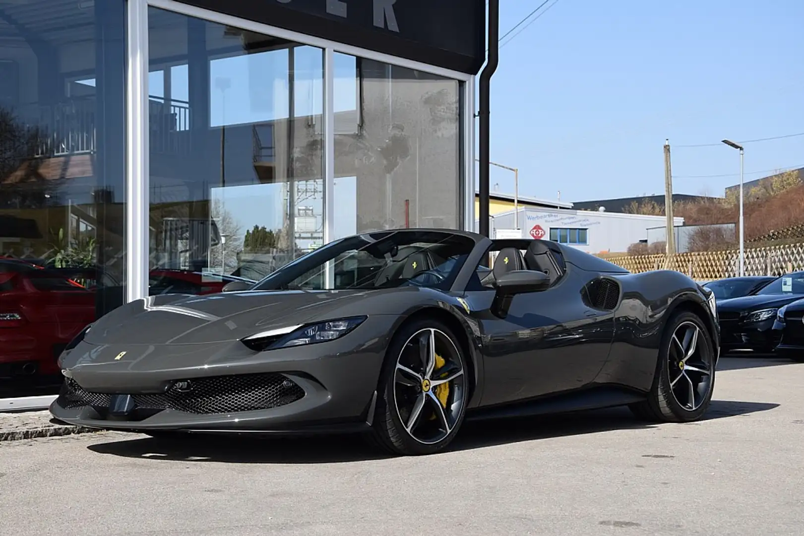 Ferrari 296 GTS *LIFT*Racing Seats*Carbon LED*Kamera* Gri - 2