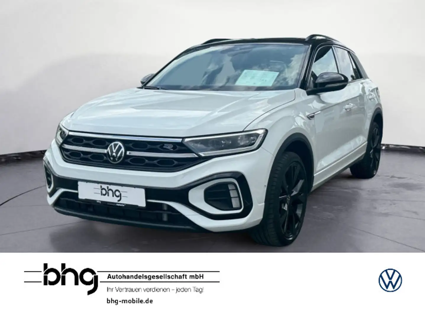 Volkswagen T-Roc 1.5 TSI DSG R-Line PANO AHK IQ.LIGHT KAMER Blanc - 1
