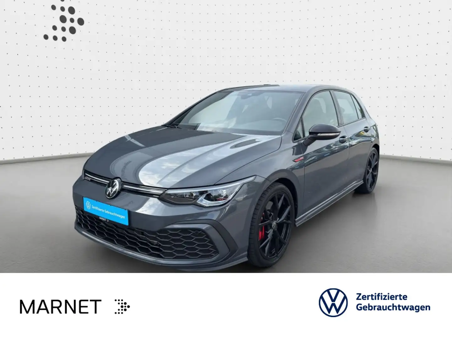 Volkswagen Golf GTI Golf VIII 2.0 TSI DSG GTI BLACK-STYLE*LED*NAVI*1 Grijs - 1