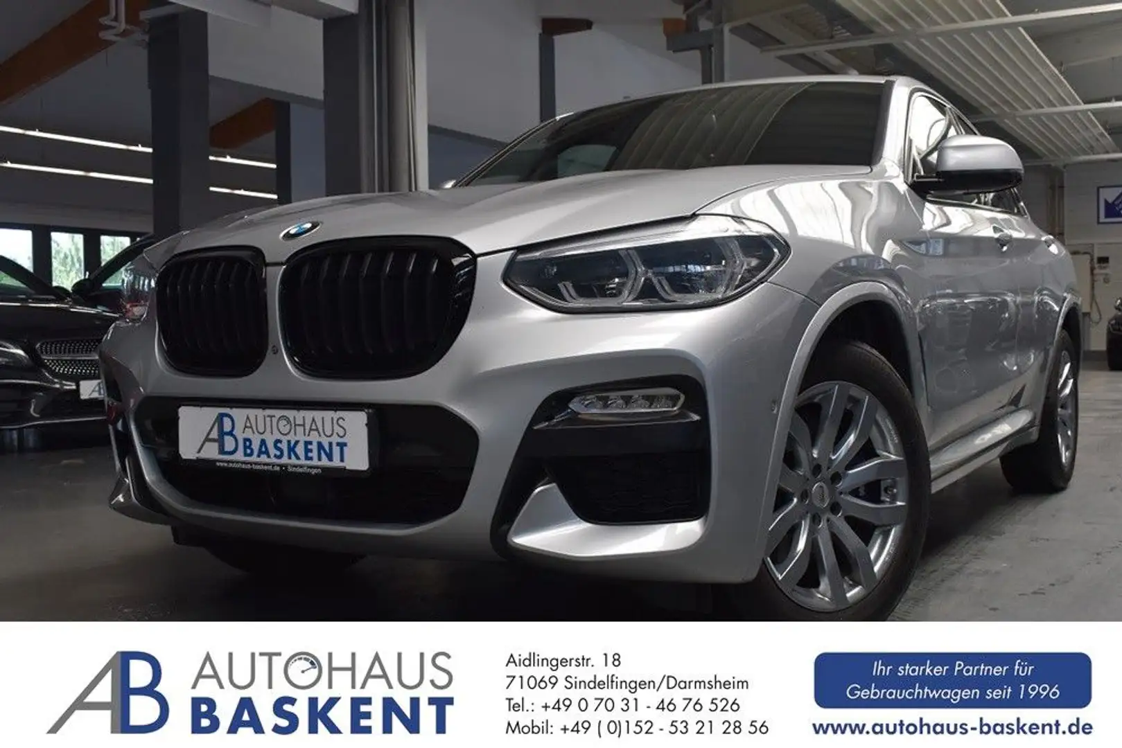BMW X4 xDrive 30 d M SPORT*STAND-HZ*HAD-UP*H&K*LEDER Plateado - 1