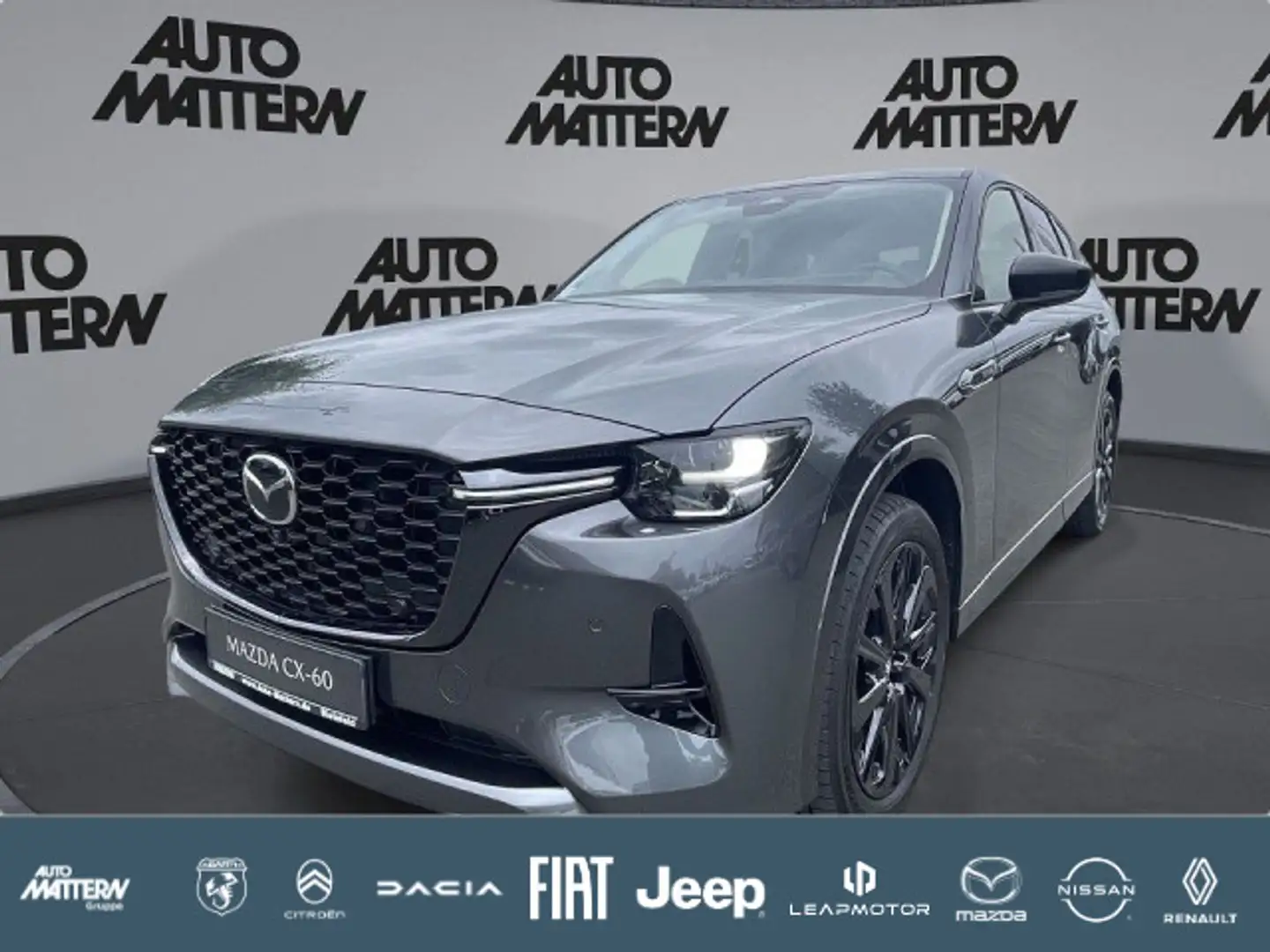 Mazda CX-60 Kamera|NAVI|SHZ|Klimaaut.|LED|CarPlay|HUD Grau - 1