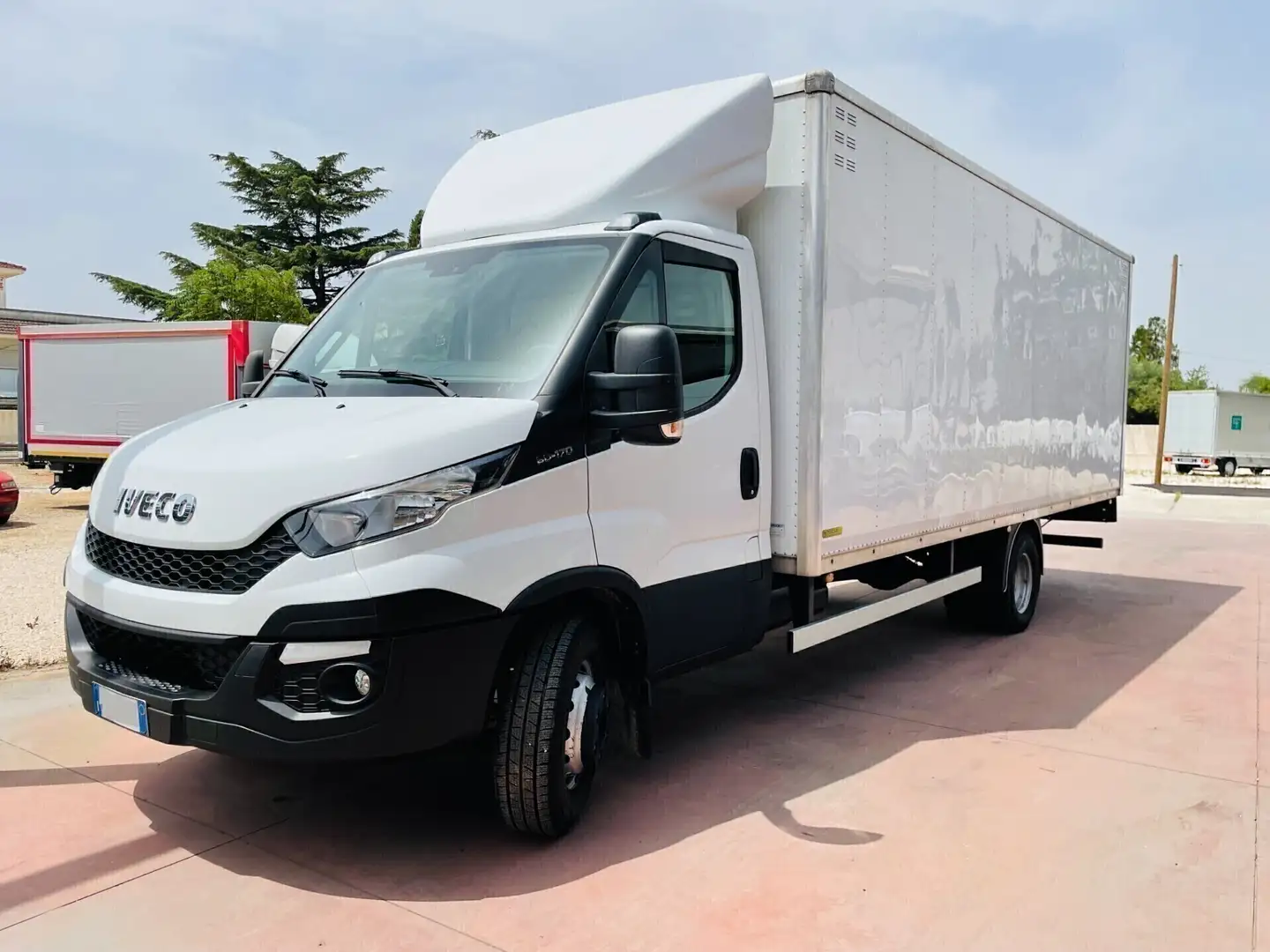 Iveco Daily 60C17H 4750 QUAD-TOR RG CON SPONDA IDRAULICA Blanc - 1