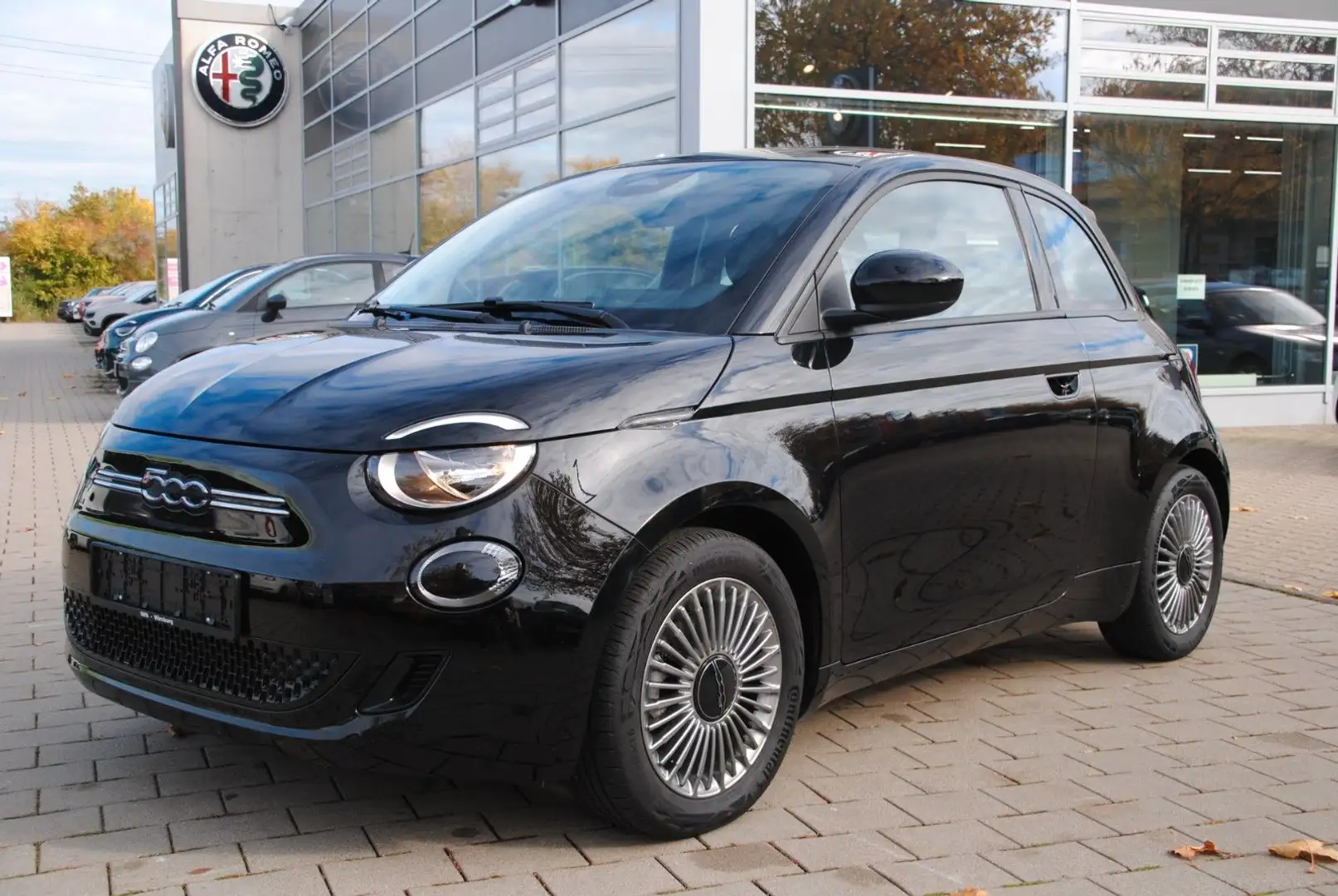 Fiat 500e 16" LM Felgen Schwarz - 1