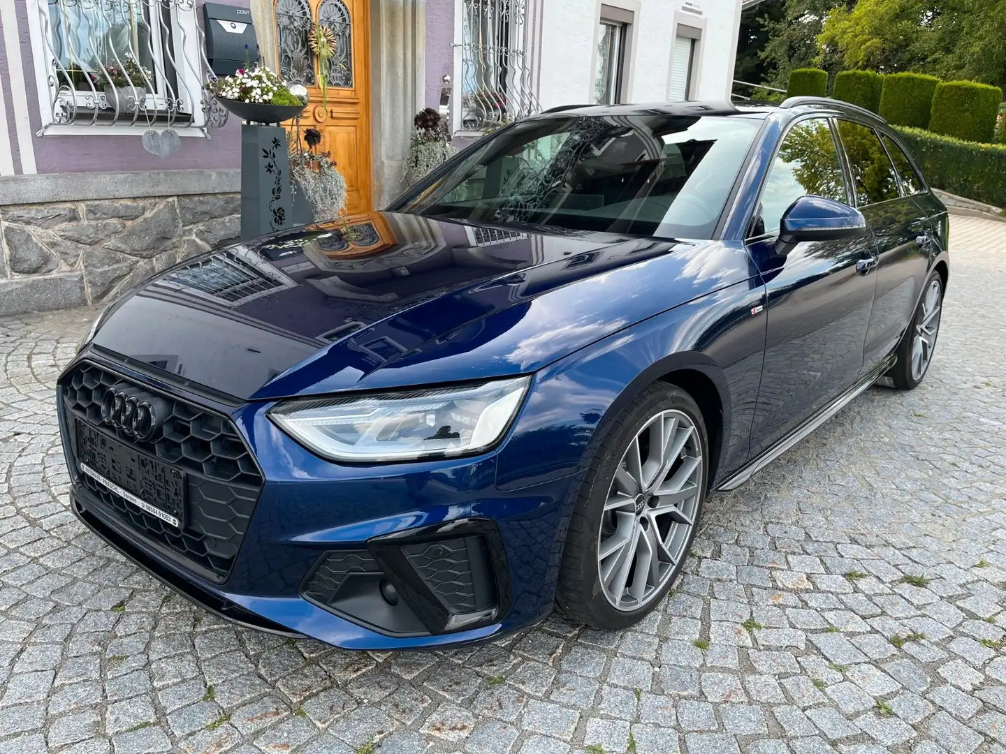 Audi A4 Avant TDI S tr 3x S line/AHK/19',LED,Sport Ed Blau - 1