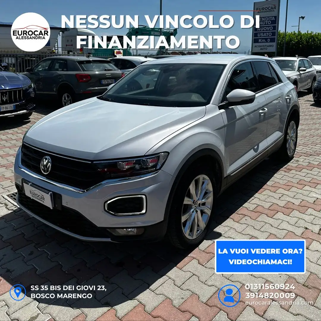 Volkswagen T-Roc 2.0 tdi Advanced 4motion Weiß - 1