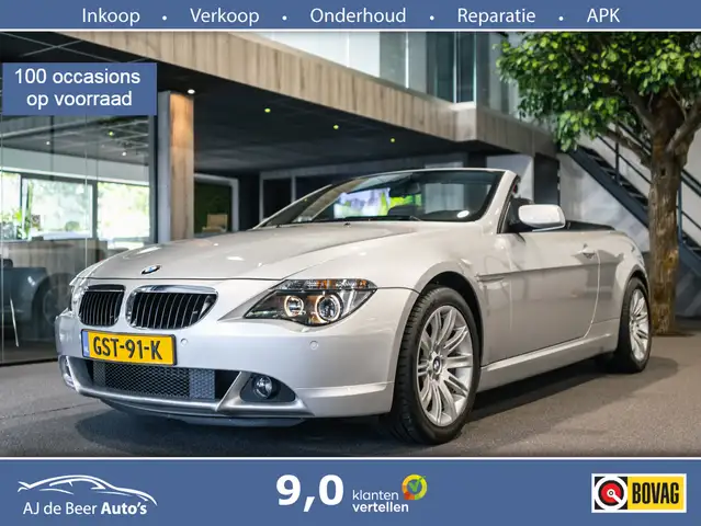 BMW 630 6-serie Cabrio 630i Unieke auto | Volledig onderho