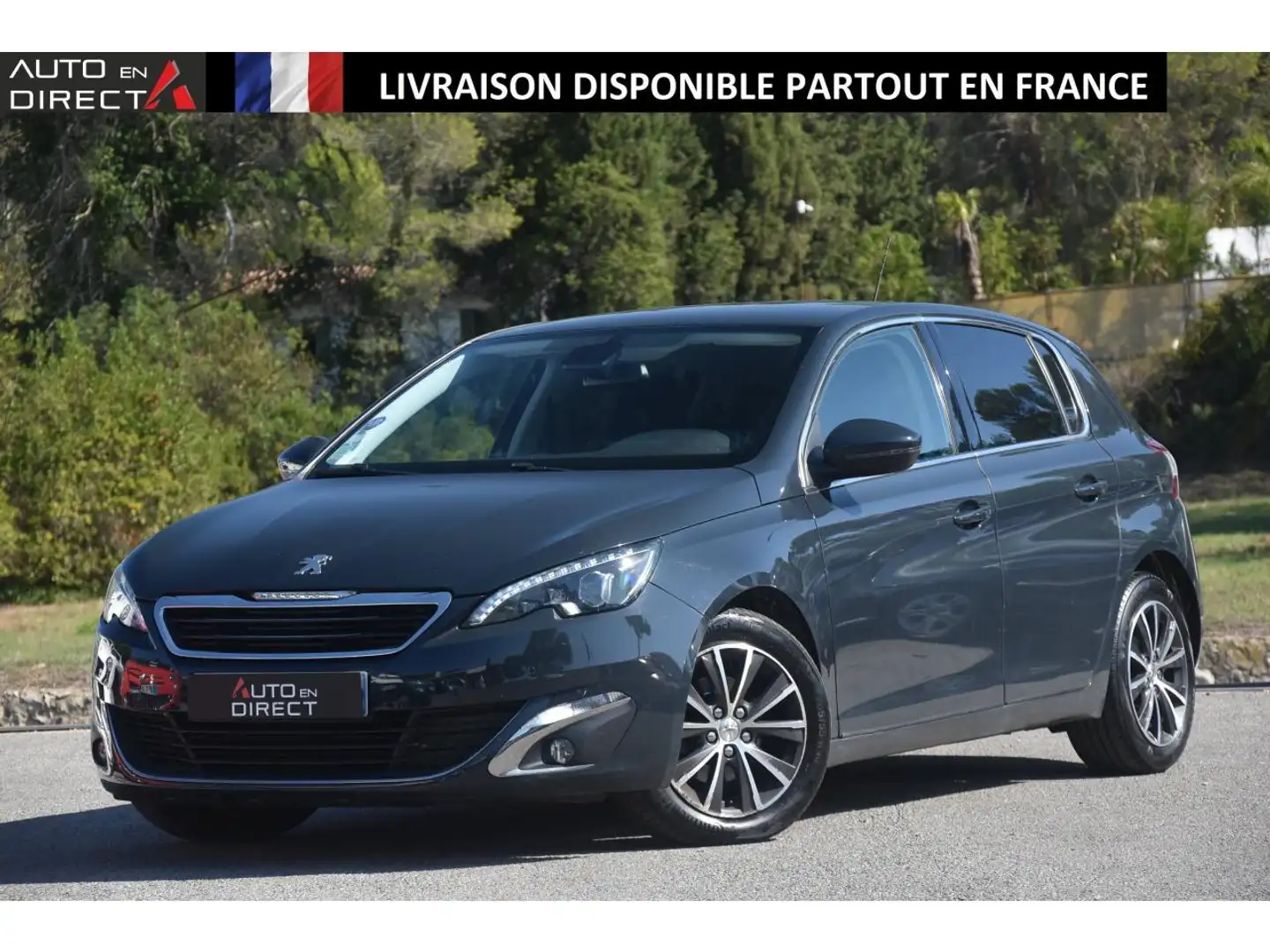 Peugeot 308 308 1.2i PureTech 12V S\u0026S - 130  Allure Gris - 1