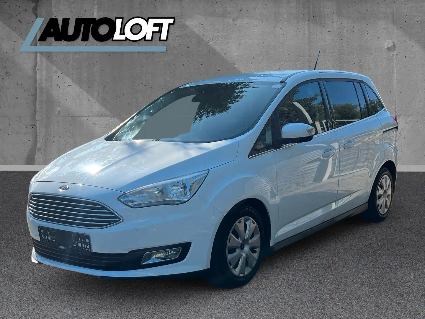 Ford Grand C-Max Titanium ZAHNRIEM NEU/ 7-SITZER /1H. Wit - 1