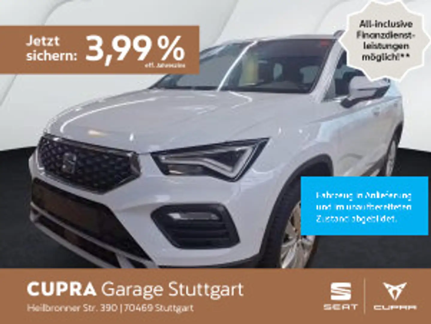 SEAT Ateca X-Perience 1.5 TSI DSG NAVI EPH SHZ KLIMA Weiß - 1