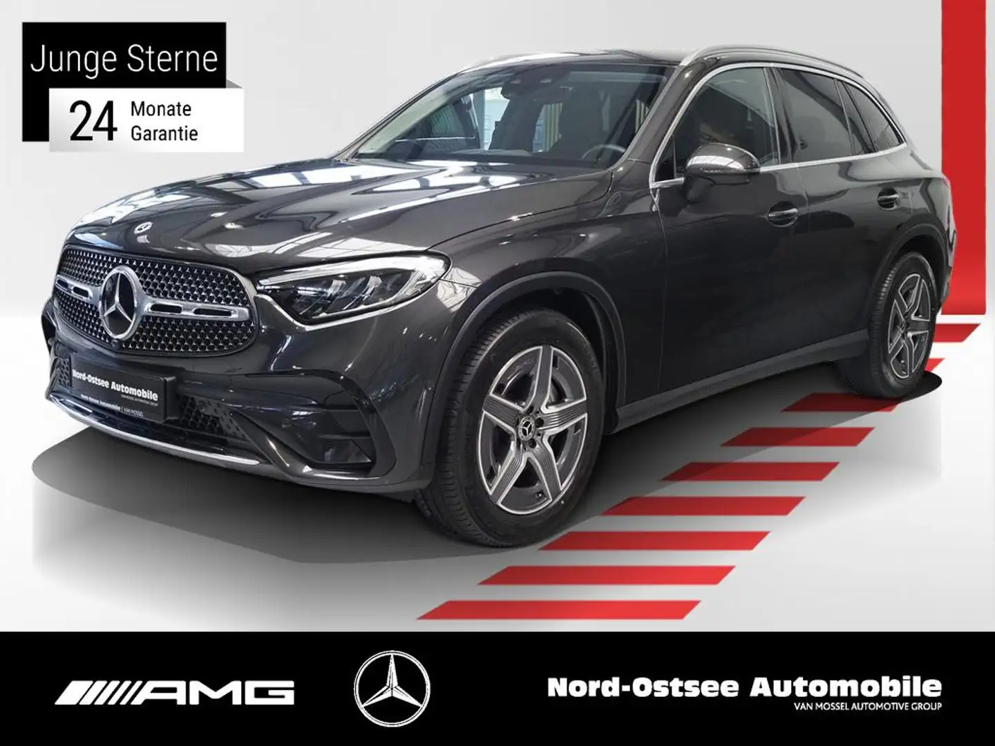 Mercedes-Benz GLC 220 d 4M AMG ADV. + Distro 360° LED Memory Gris - 1