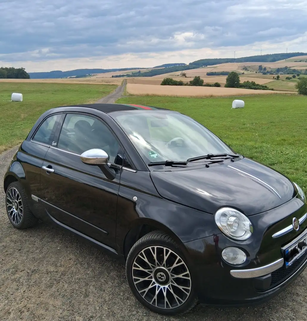 Fiat 500C 500 C 0.9 TwinAir Start&Stopp by Gucci Schwarz - 1