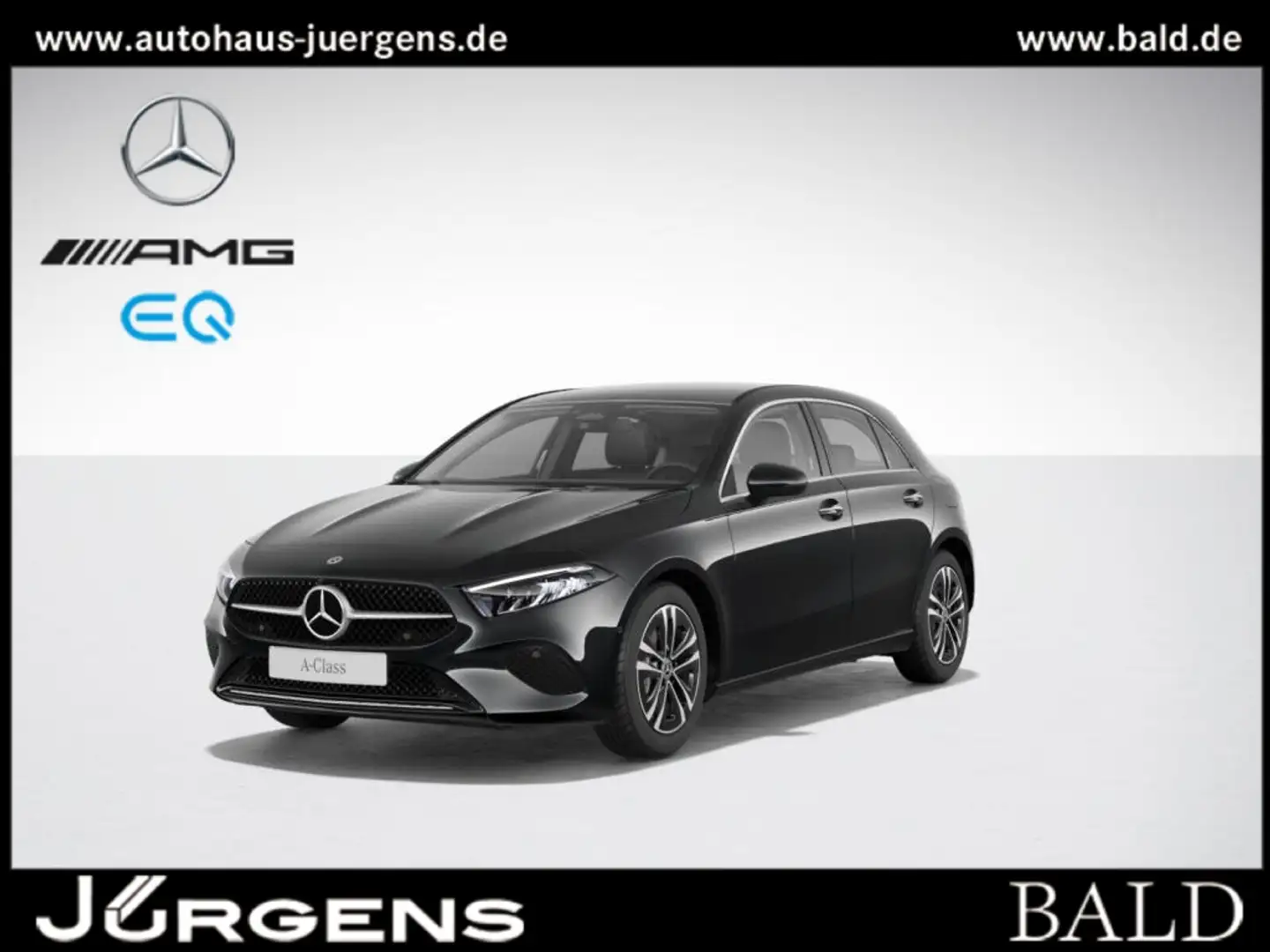 Mercedes-Benz A 200 Progressive/LED/Kamera/Ambiente/SHZ/17' Schwarz - 1