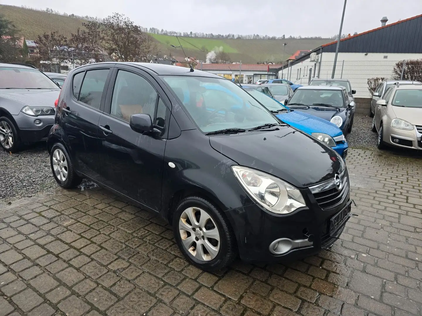 Opel Agila B 1.2 Klima  2xFunkZv el.Fh Negro - 1