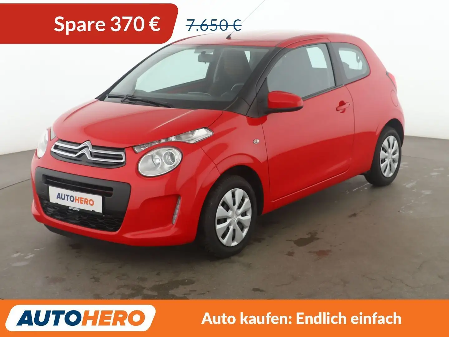 Citroen C1 1.0 VTi Feel*LIMIT*KLIMA*RADIO Rouge - 1