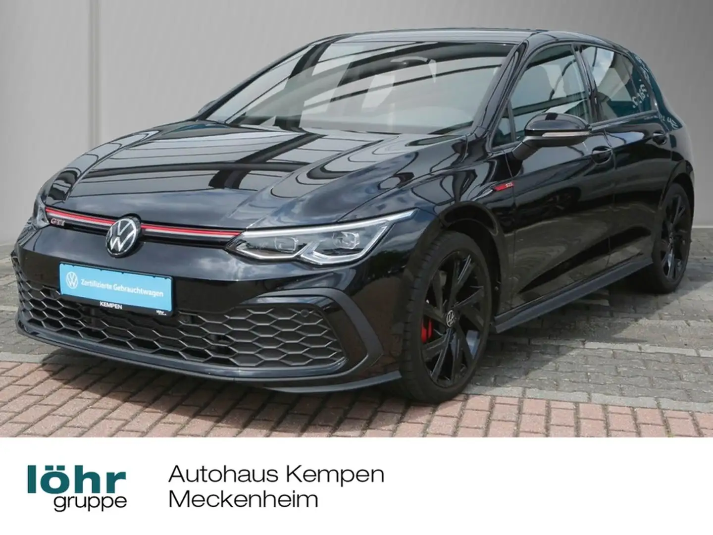 Volkswagen Golf VIII GTI 2.0 TSI DSG 18"LM Navi+VC ACC PDC LED+... Schwarz - 1