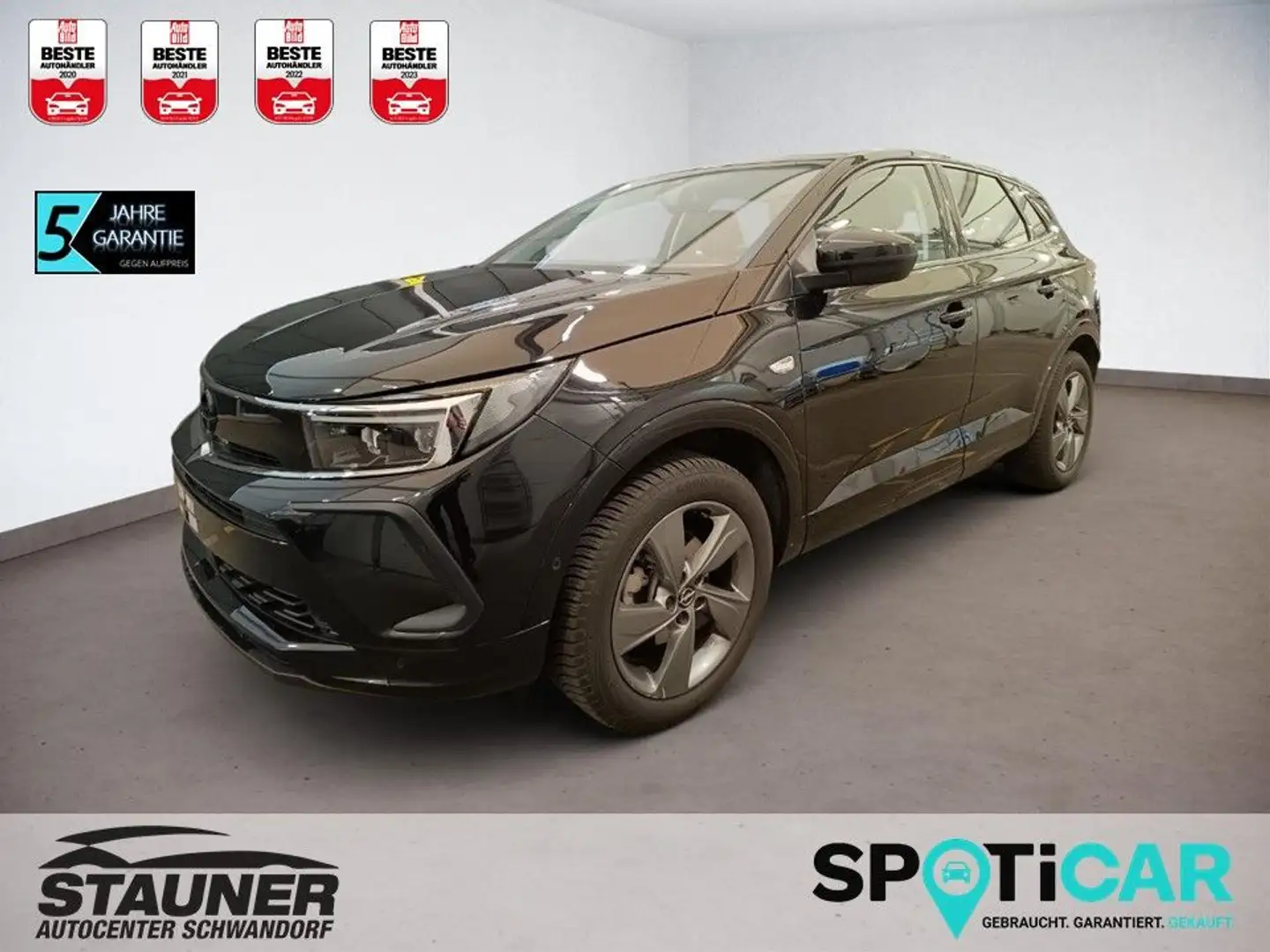 Opel Grandland X Grandland GS 1.2 Turbo S/S AT8 *ALCANTARA*AHK* Schwarz - 1