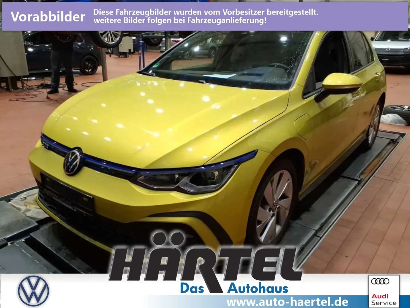 Volkswagen Golf 8 GTE EHYBRID 1.4 TSI DSG (+ACC-RADAR) Navi Gelb - 1