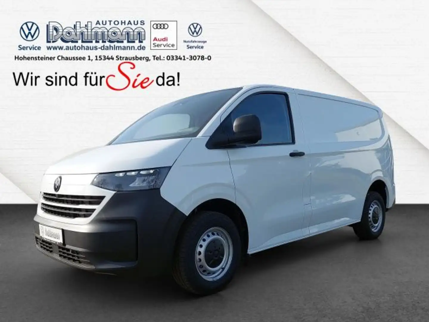 Volkswagen T7 KASTEN 2.0 TDI+AHK+DOSI+ASSISTENZPAKET Klima ZV Wit - 1