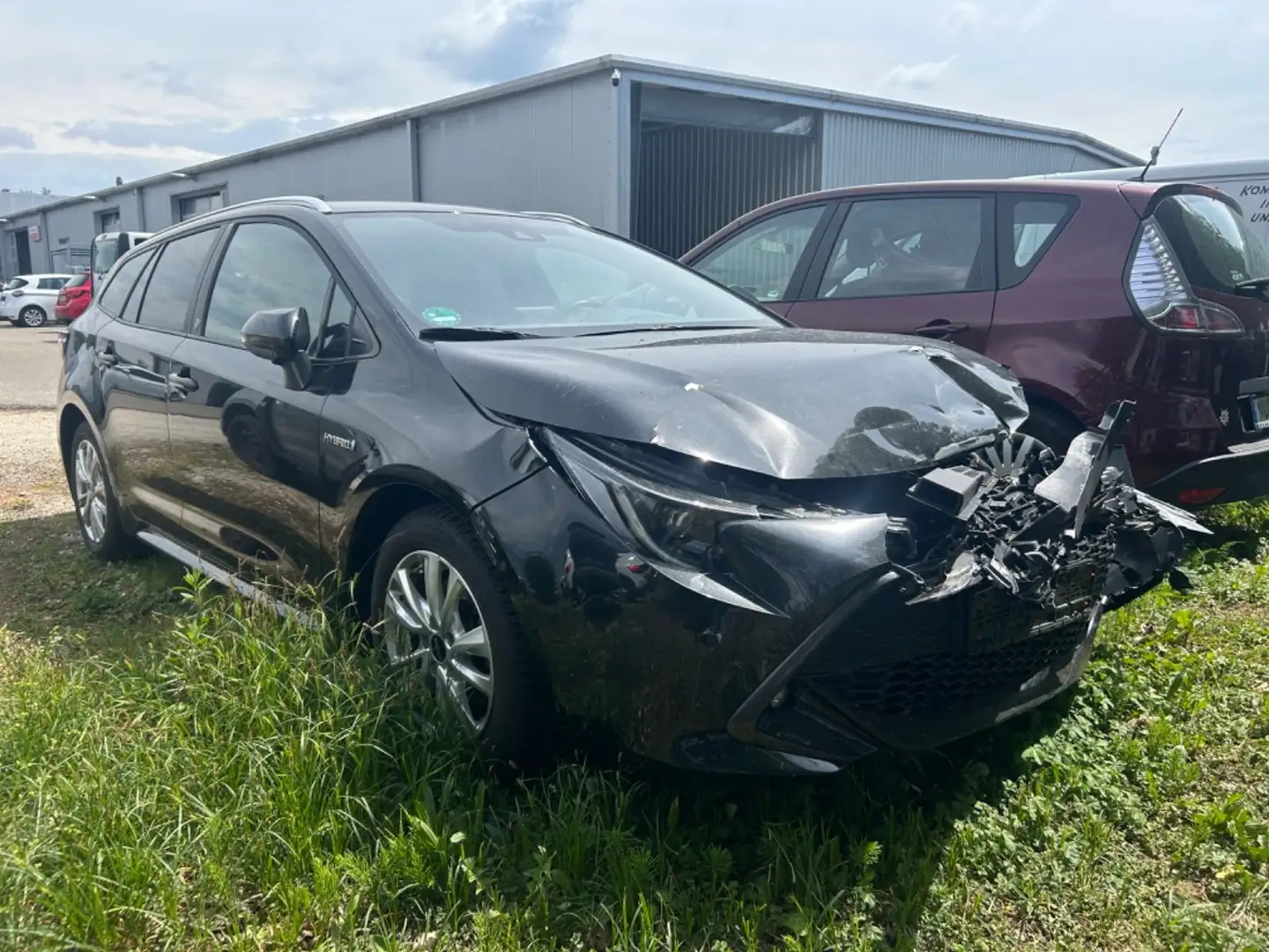 Toyota Corolla Touring Sports Hybrid Team D NAVI SHZ Noir - 1