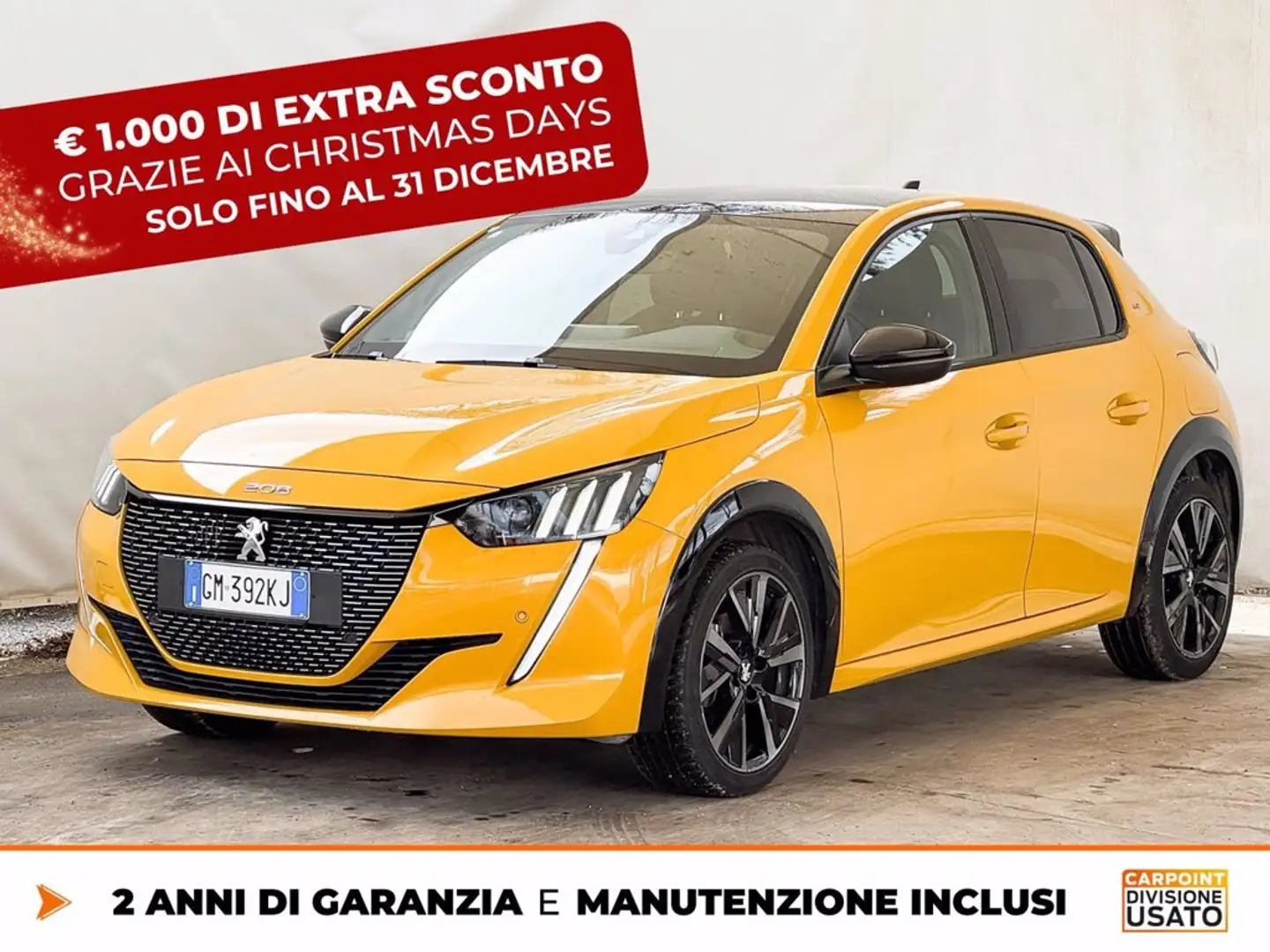 Peugeot 208 1.2 puretech gt pack s&s 130cv eat8 Giallo - 1