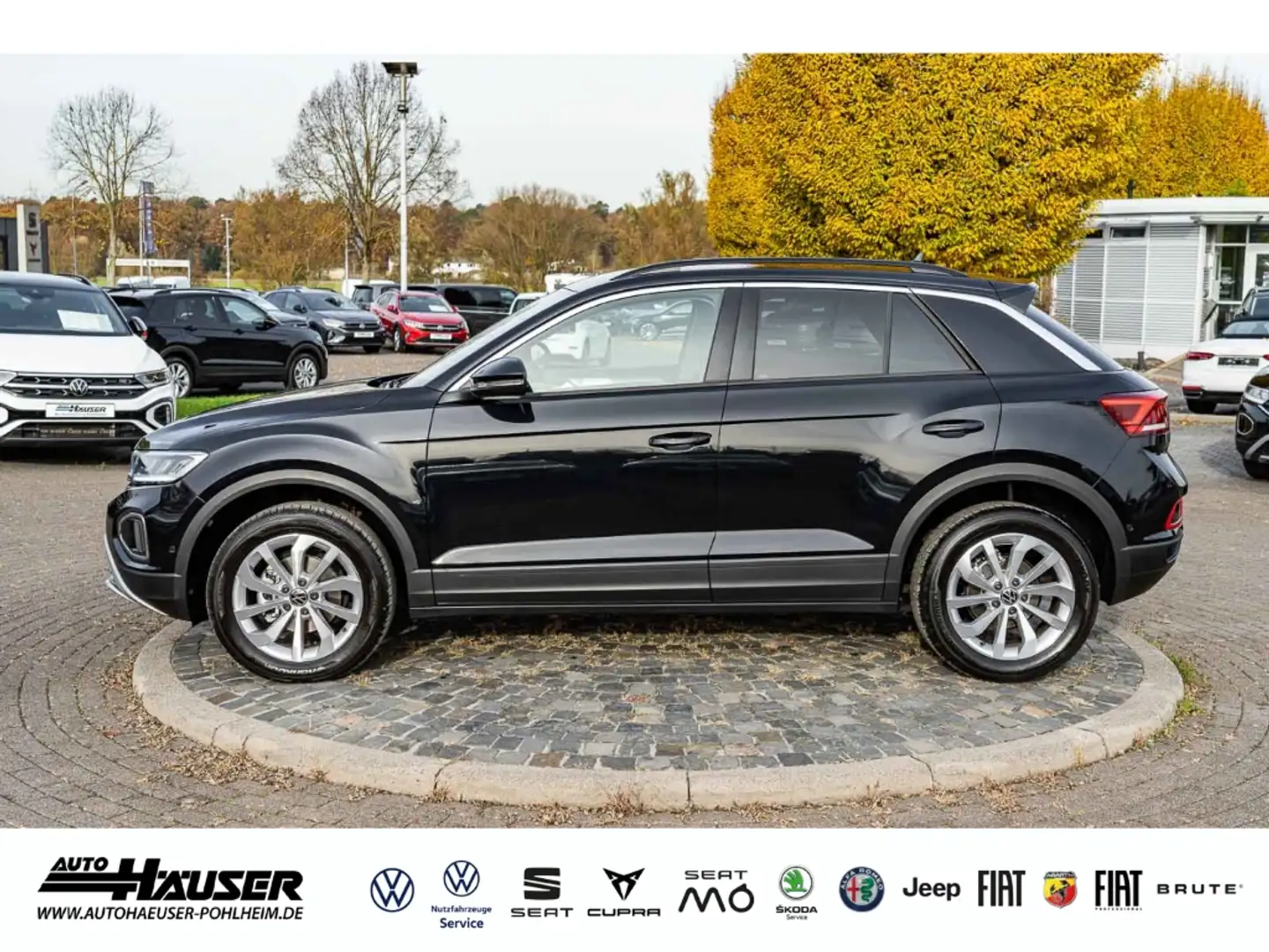 Volkswagen T-Roc Life 1.5 TSI DSG AHK NAVI KAMERA PARK ACC LED Schwarz - 2