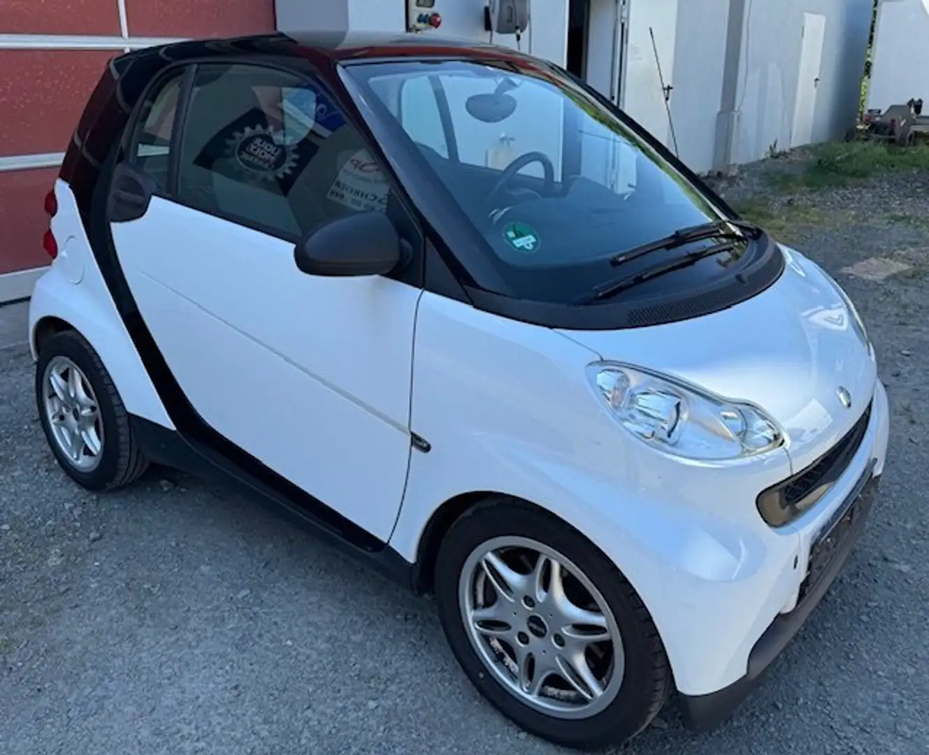 smart forTwo coupe mhd, Panoramadach Zwart - 1