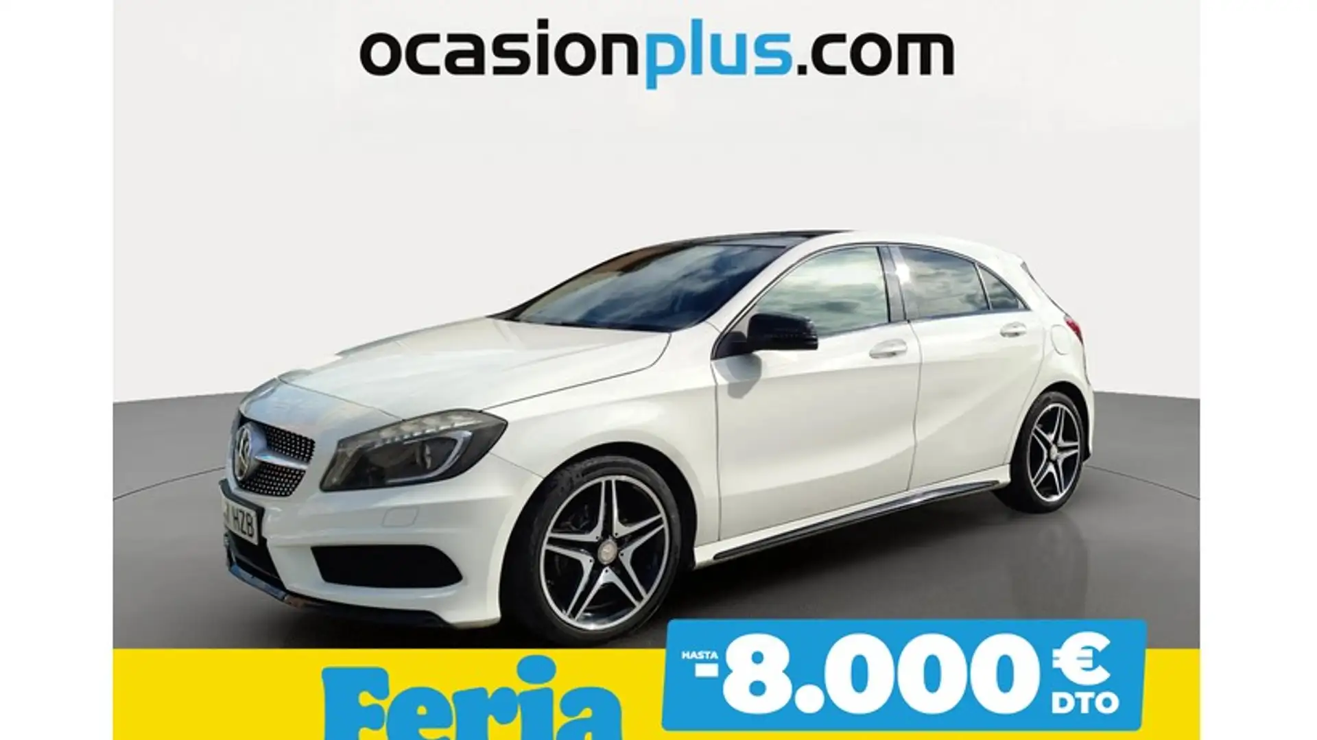 Mercedes-Benz A 180 180CDI BE AMG Line Blanc - 1