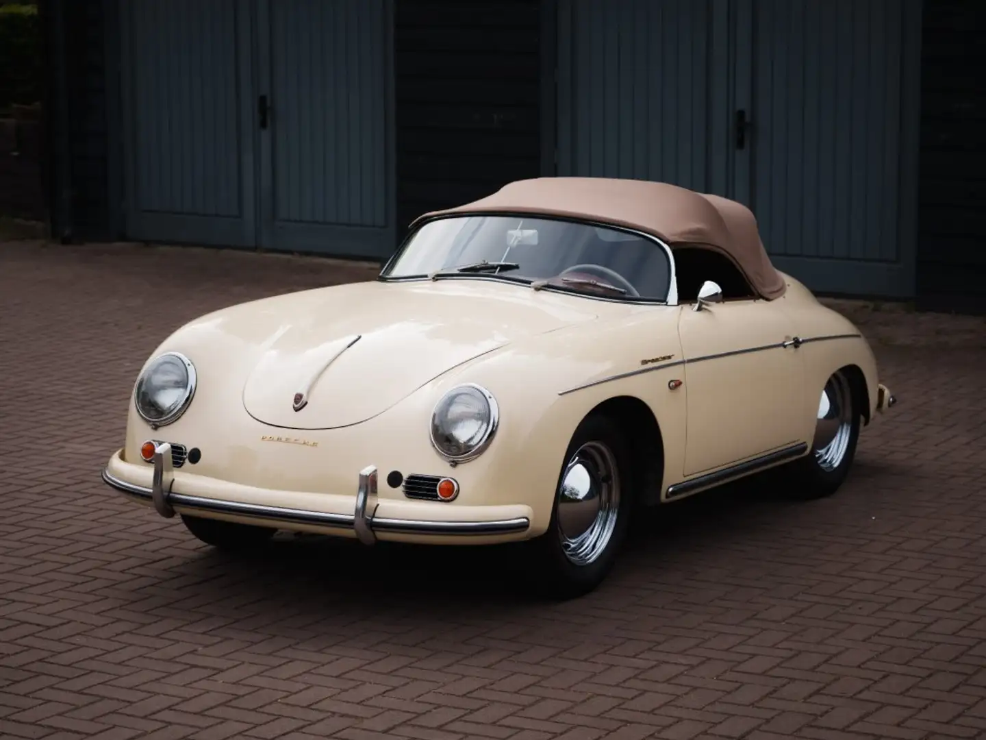 Porsche 356 A T2 Speedster 1958 Wit - 1