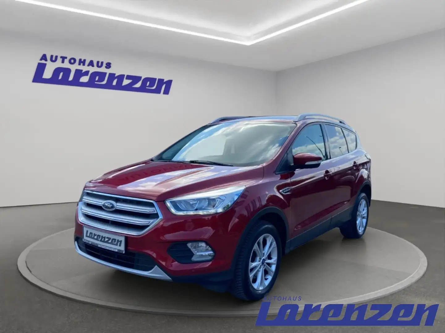 Ford Kuga Titanium TDCi 2.0 AHK-klappbar Navi Apple CarPlay Rot - 1