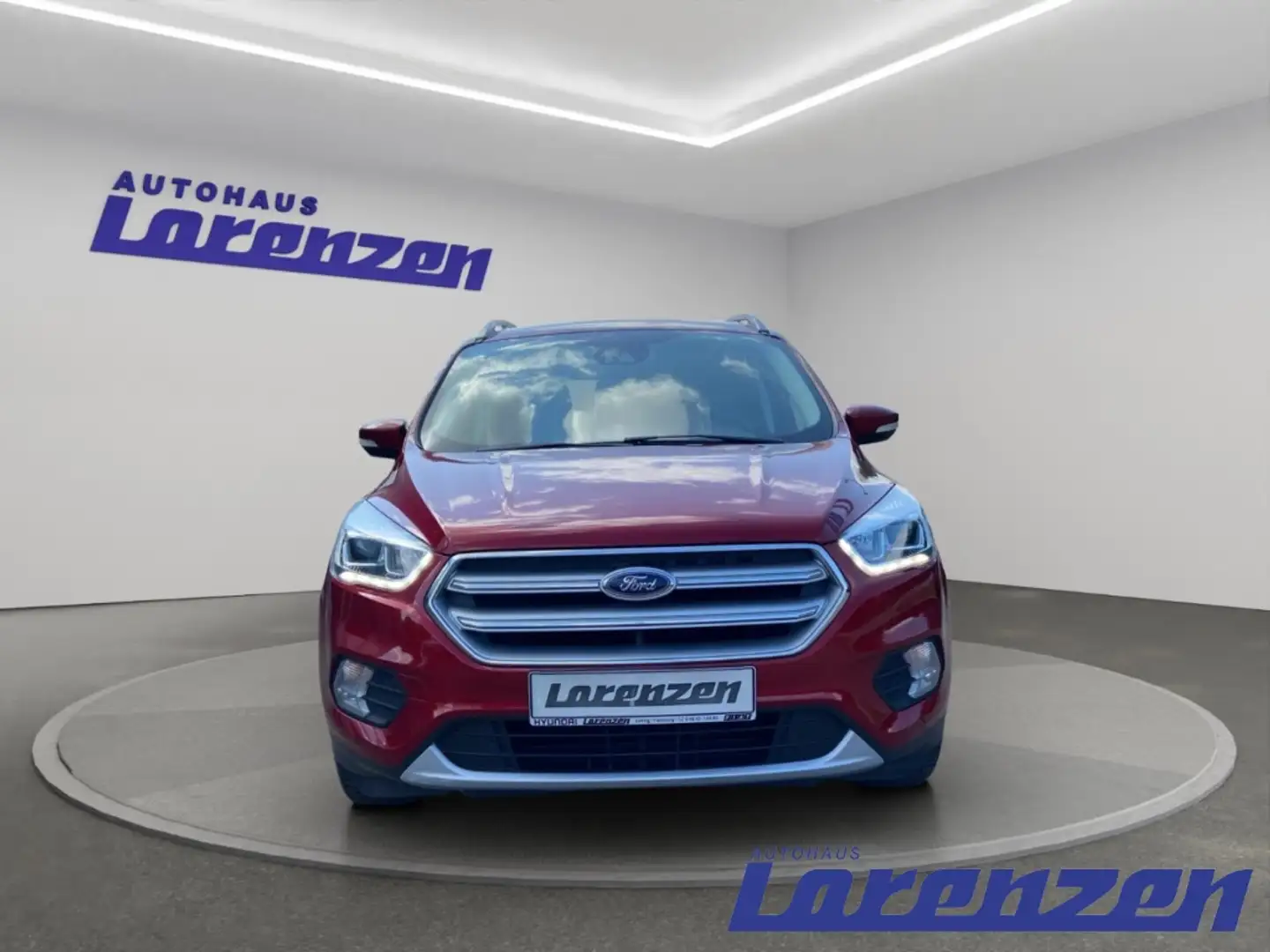 Ford Kuga Titanium TDCi 2.0 AHK-klappbar Navi Apple CarPlay Rot - 2