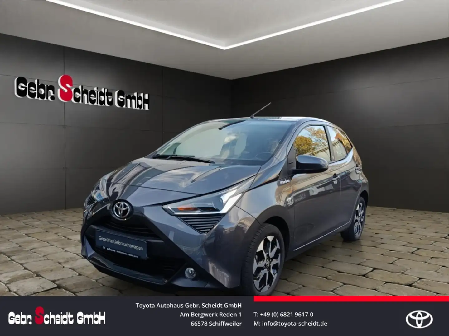 Toyota Aygo X-Play Team D Klimaanlage Rückfahrkamera Android A Gris - 1