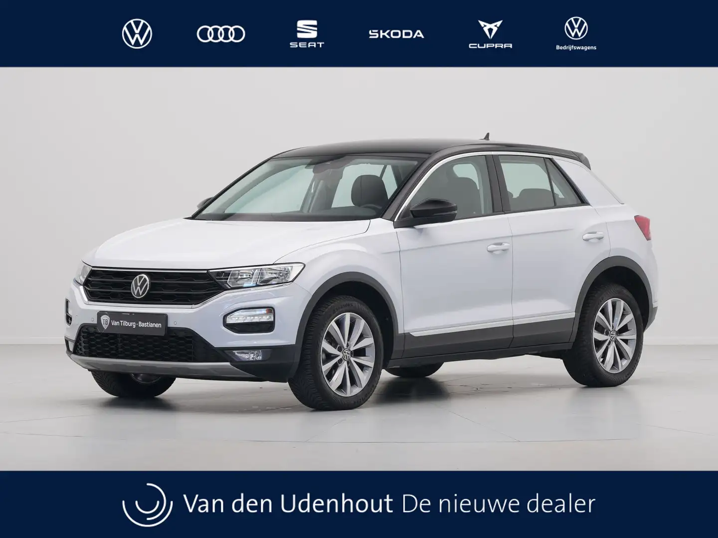 Volkswagen T-Roc 1.0 TSI 110pk Style Virtual Cockpit Clima Pdc Carp Wit - 1
