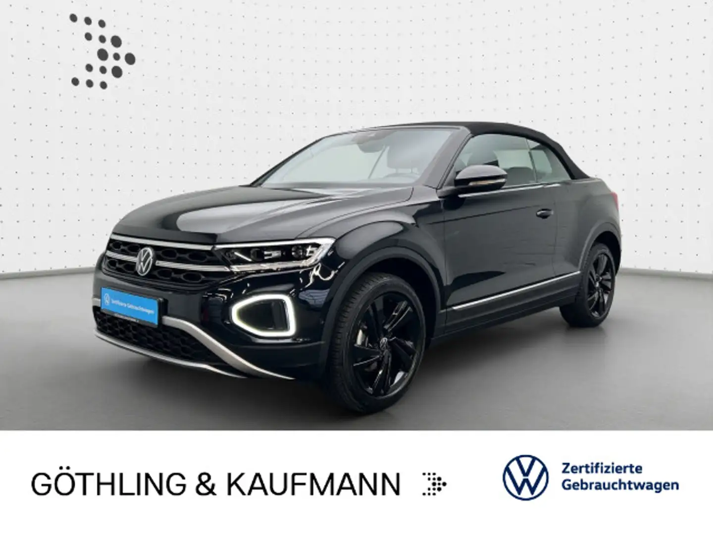Volkswagen T-Roc Style 1.5 TSI DSG*NAVI*AHK*KAM*S Schwarz - 1