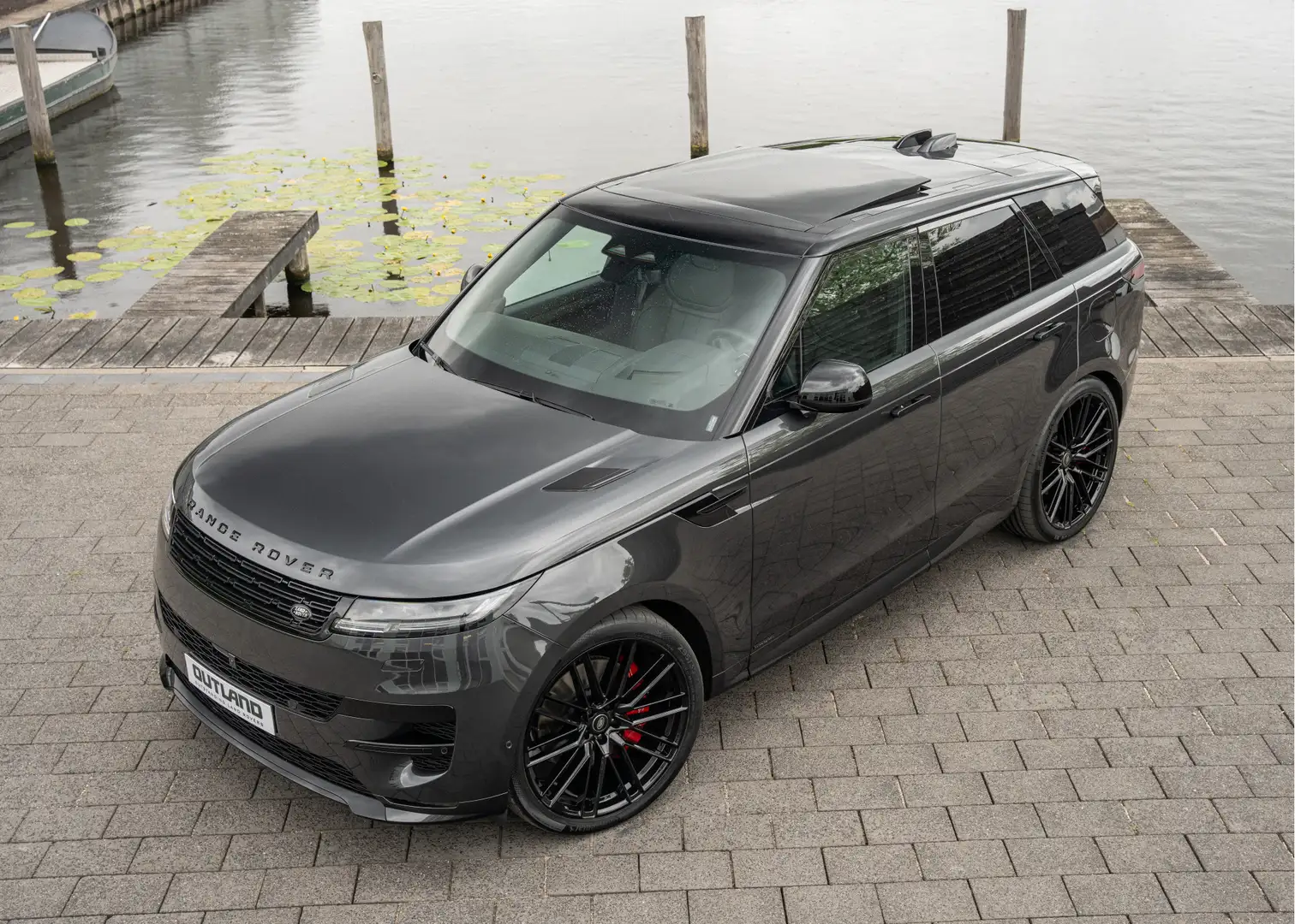 Land Rover Range Rover Sport P550e Autobiography | 24" inch Custom Wielen | Ful Grijs - 2