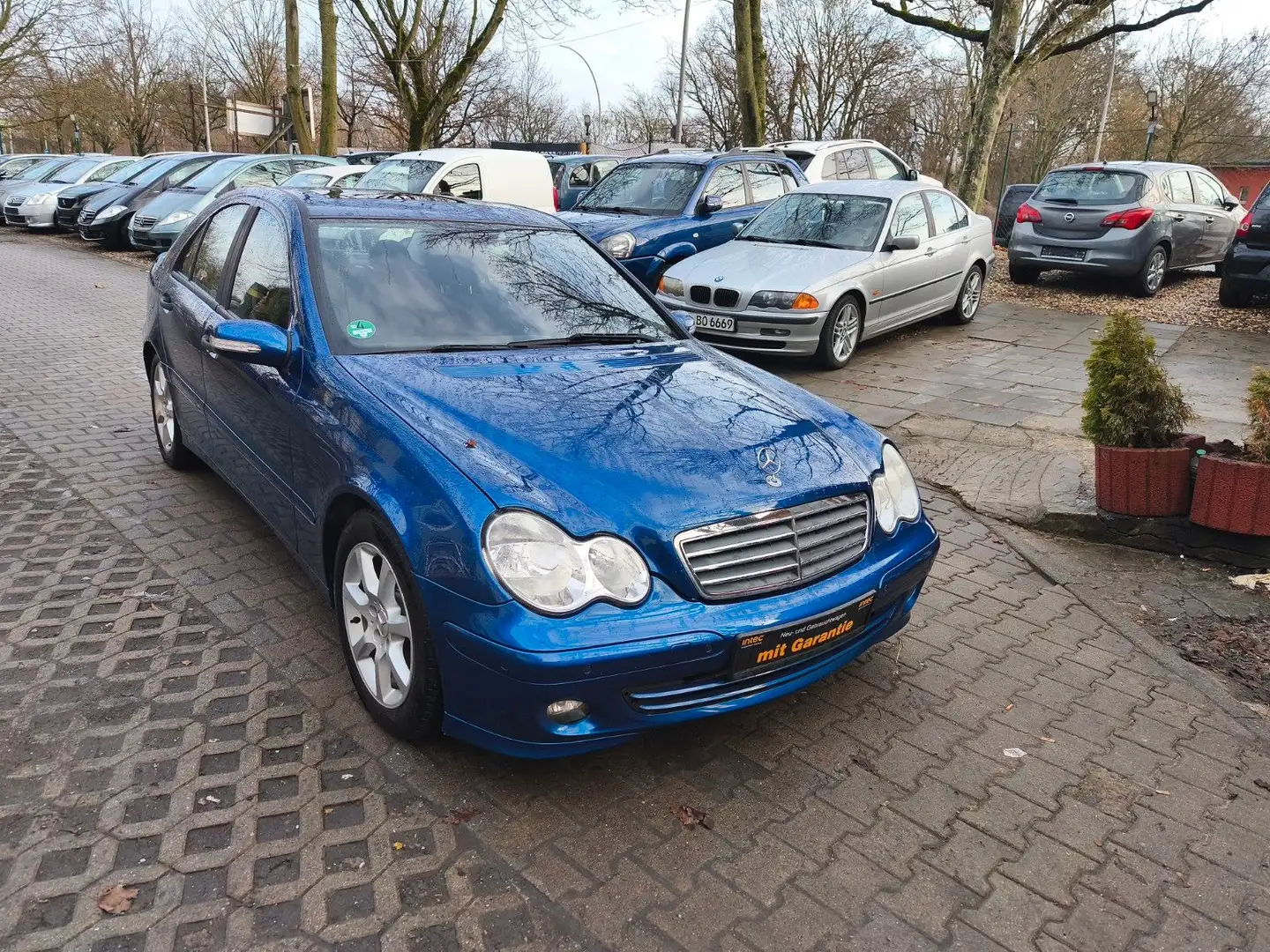 Mercedes-Benz C 280 Limousine 4Matic *neuen TÜV* Blau - 2