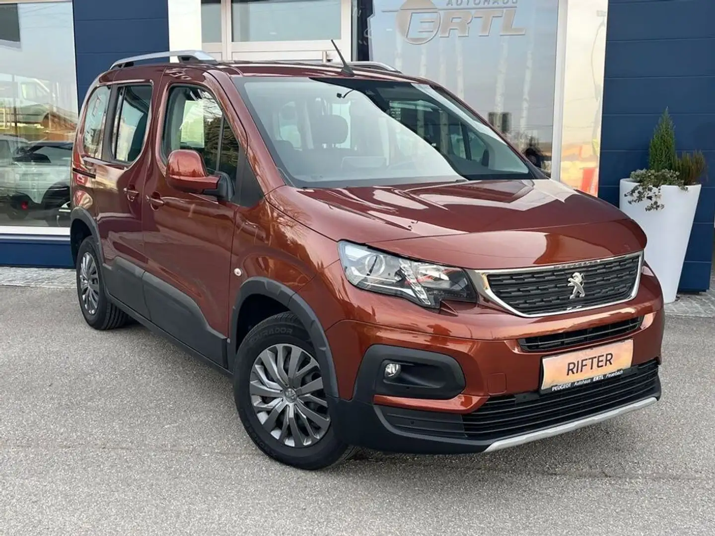 Peugeot Rifter Allure BHDI102 Erstbesitz Sitzheizung Braun - 1