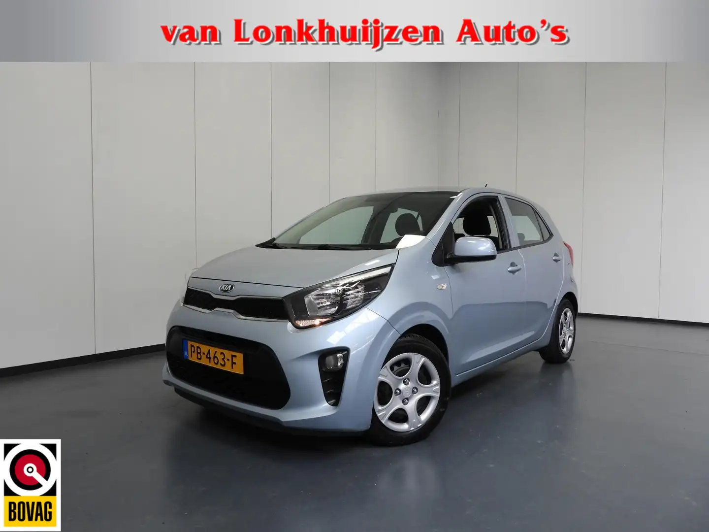 Kia Picanto 1.0 CVVT EconomyPlusLine AIRCO/BLUETOOTH! Bleu - 1
