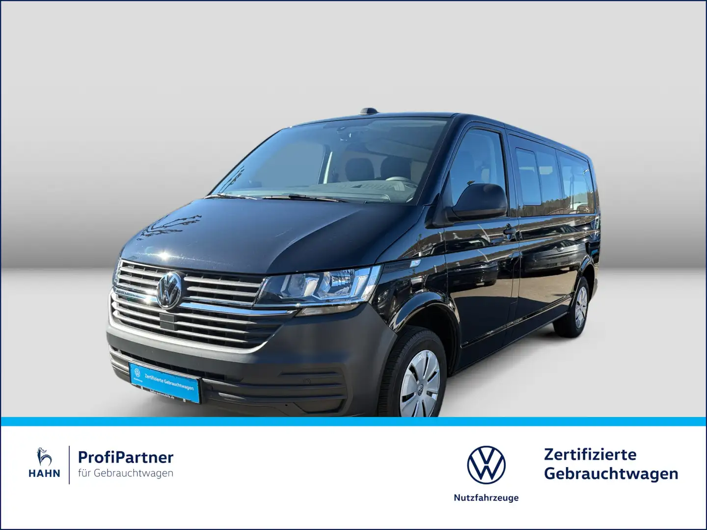 Volkswagen T6.1 Kombi LR 2,0TDI 110kW NAVI AHK PDC Schwarz - 1