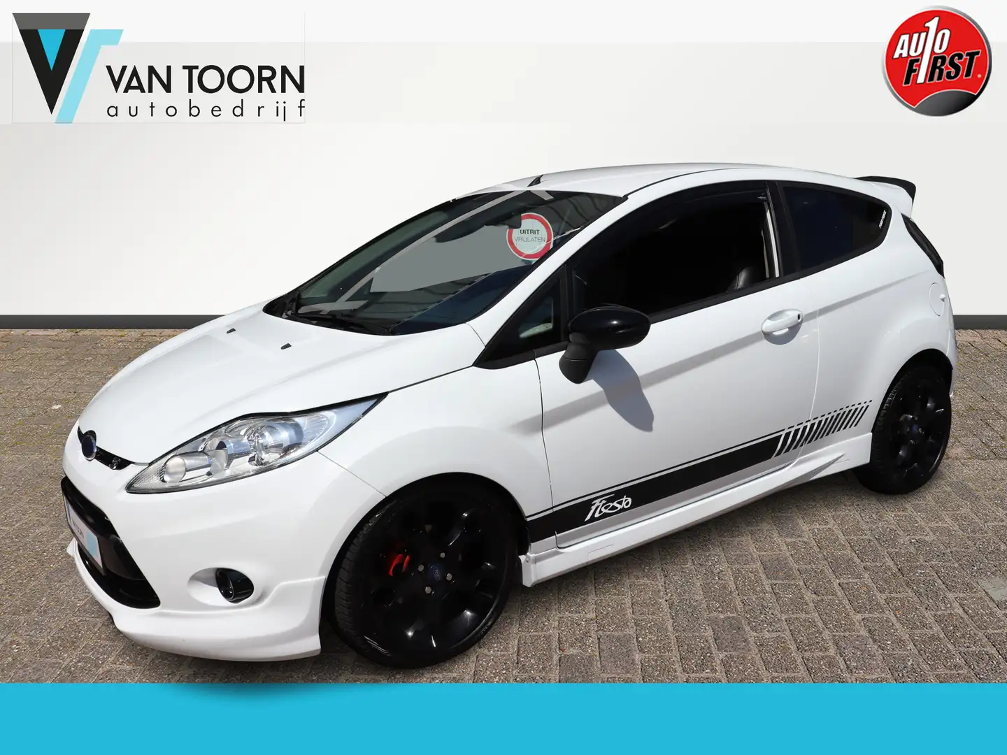 Ford Fiesta 1.6 Metal. Leder interieur. Wit - 1