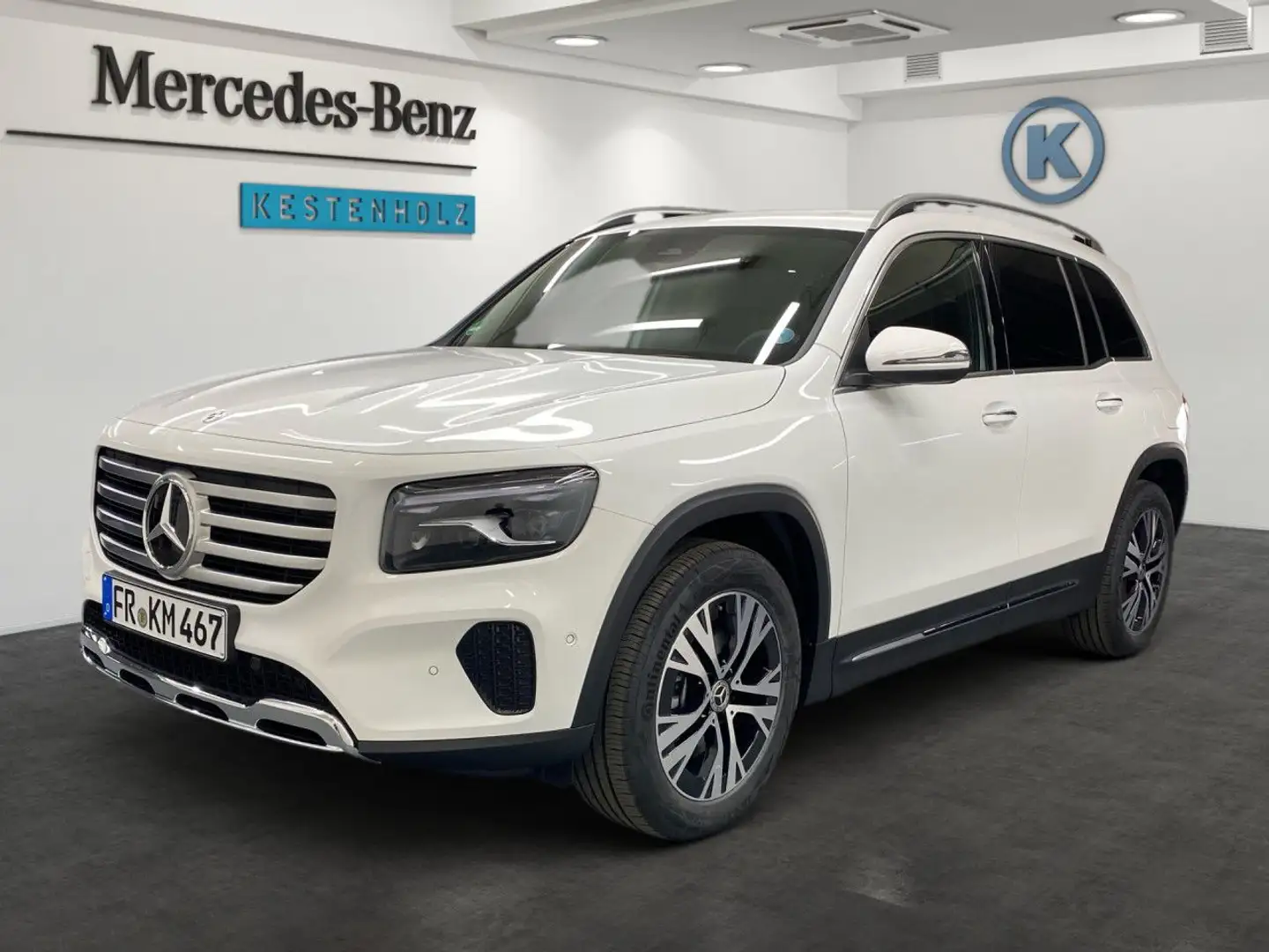 Mercedes-Benz GLB 200 d PROGRESSIVE+AHK+HANDS-FREE+PARK+DISTR Weiß - 2