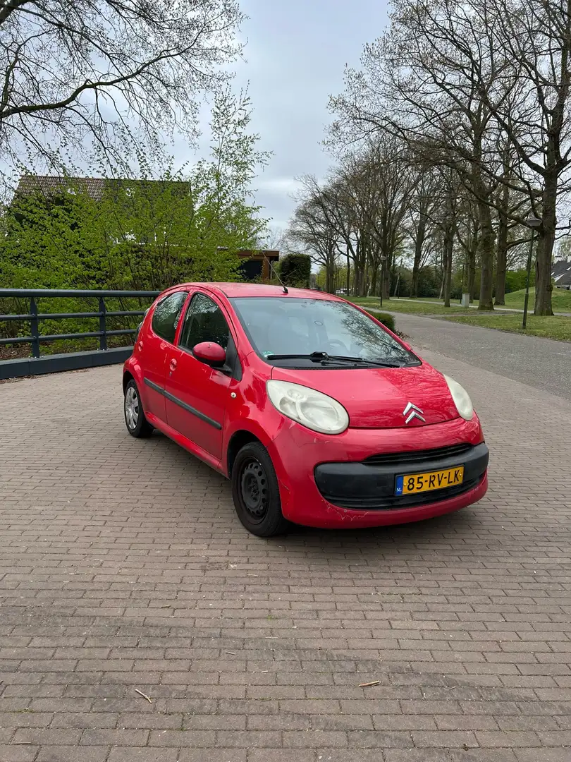 Citroen C1 Zuinig en betrouwbaar: Citroën C1 - Airco Elek.Ra Rojo - 1