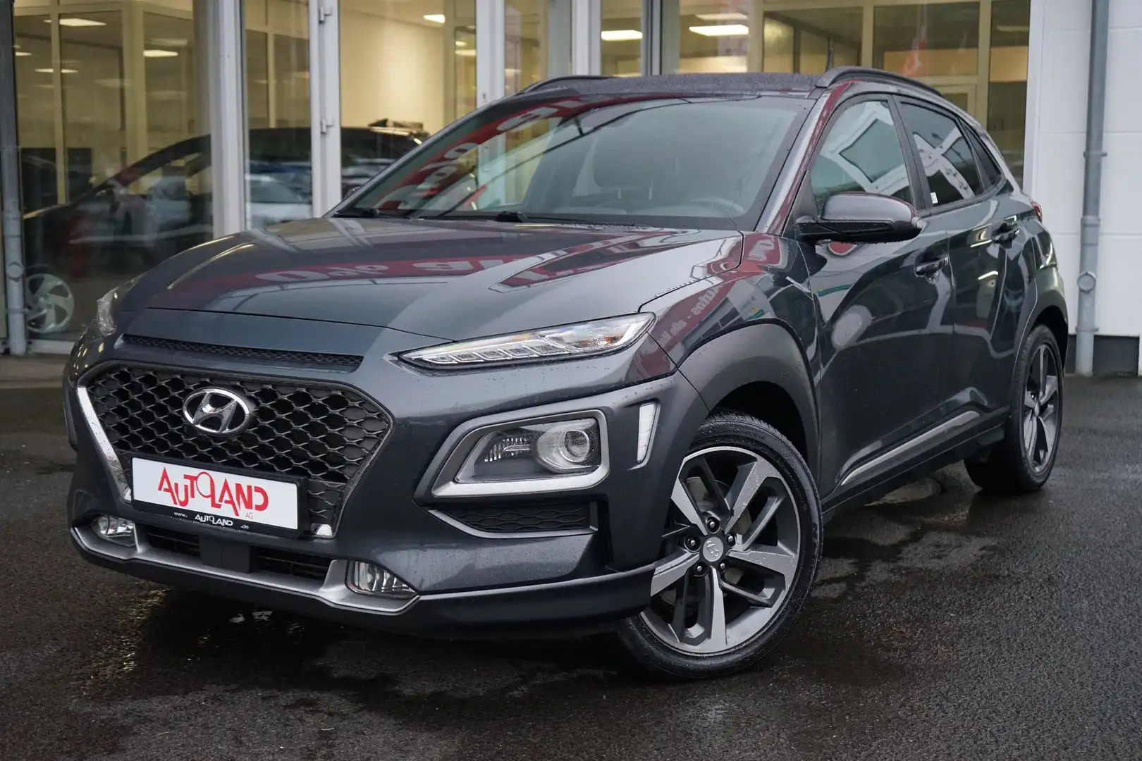 Hyundai KONA 1.6 T-GDI Style 4WD LED Navi Kamera Grau - 2