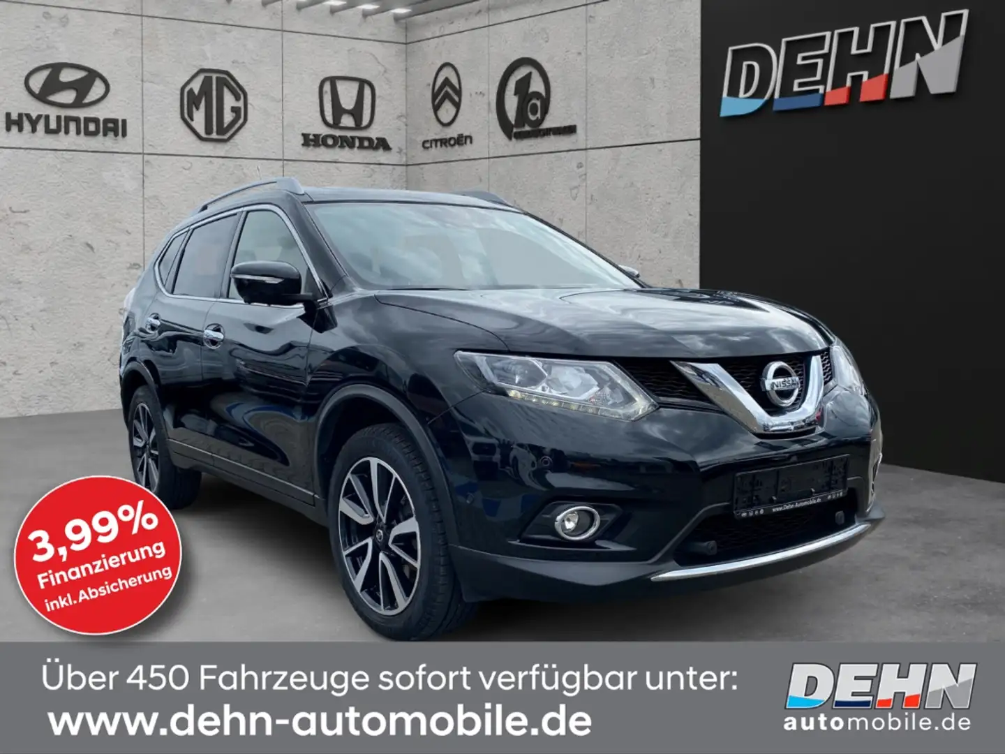Nissan X-Trail 2.0 dCi Tekna Panorama Navi 360 Kamera LED SHZ Schwarz - 1