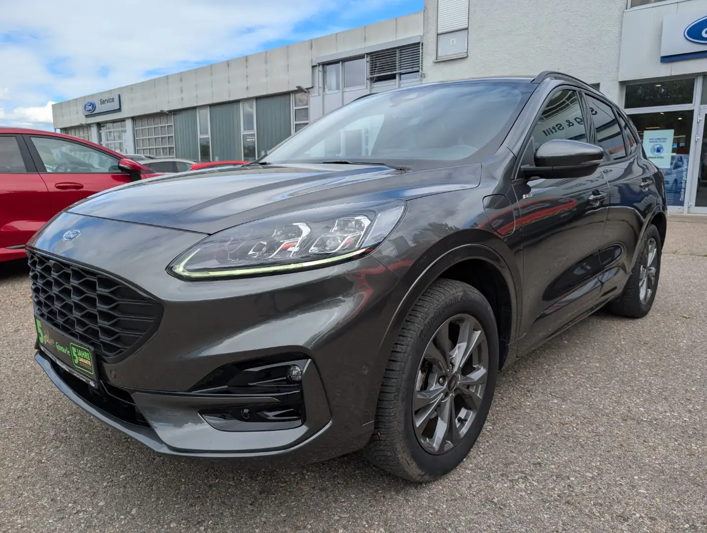 Ford Kuga 2.5 PHEV ST-Line X AHK*LED*ACC*NAV*SHZ*EL-KLAPP Gris - 2