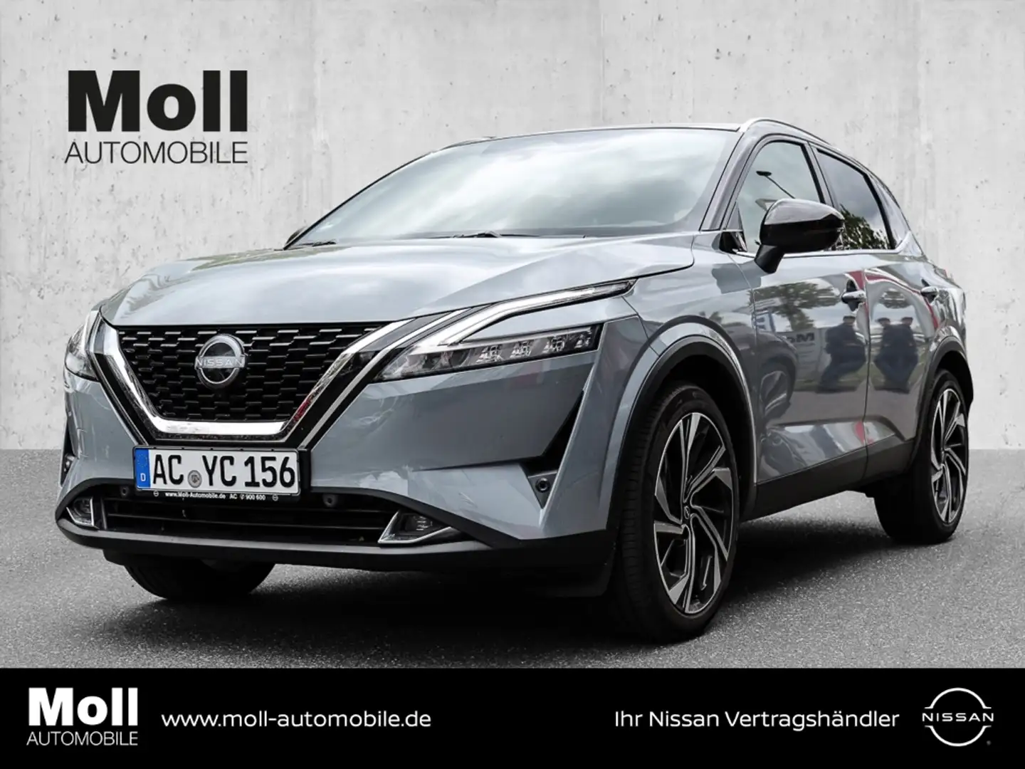 Nissan Qashqai Tekna+ 1.3 DIG-T MHEV 158PS Xtronic 4x4 20'' 2FL Grau - 1