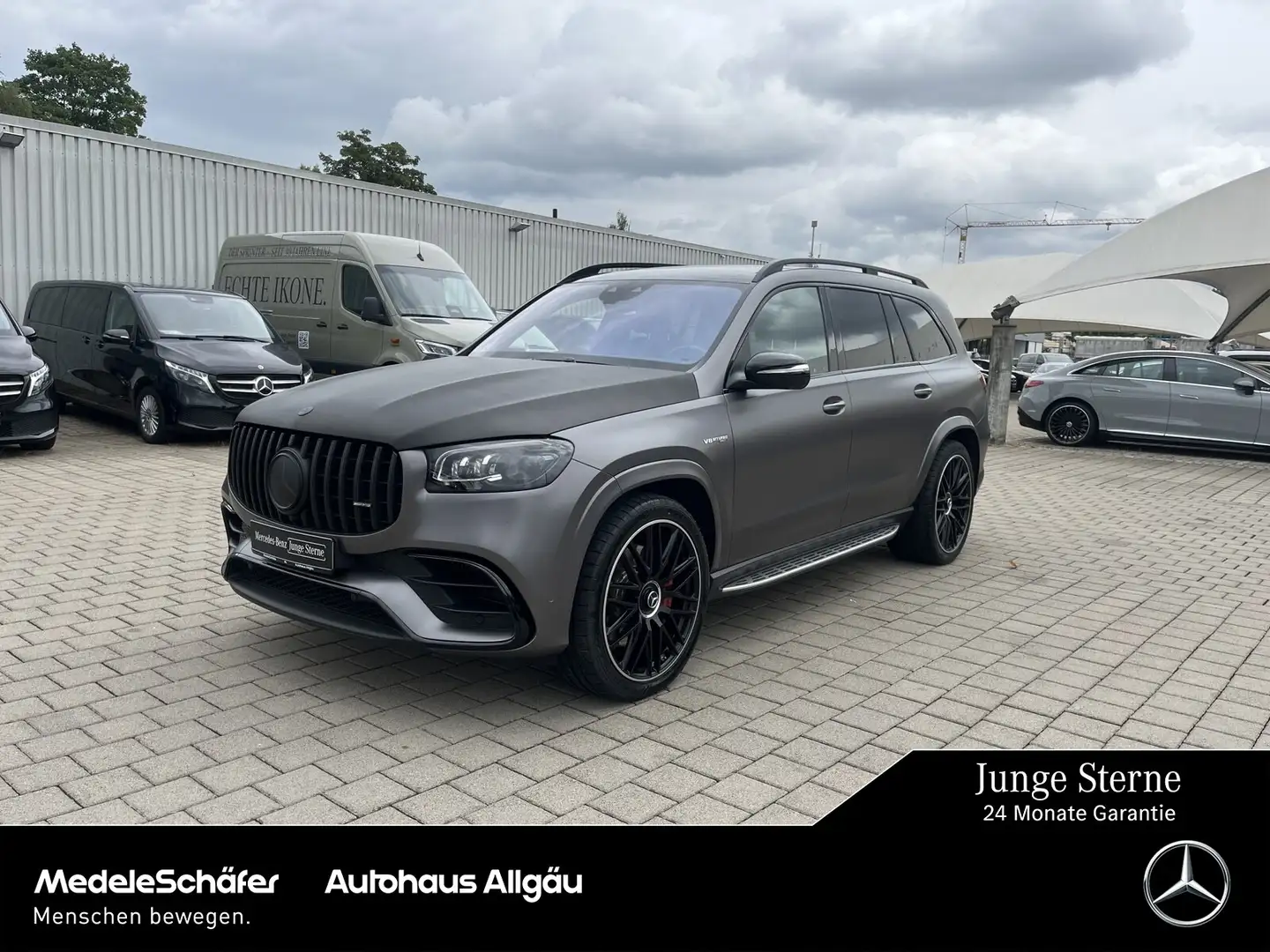 Mercedes-Benz GLS 63 AMG GLS 63 AMG 4M+ Night 23" AHK 4xMASSAGE Carbon Noir - 1