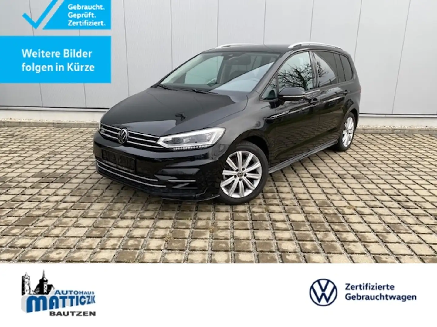 Volkswagen Touran 1.5 TSI DSG Comfortline R-LINE EXTER./IQ.DRIVE-PA Schwarz - 1