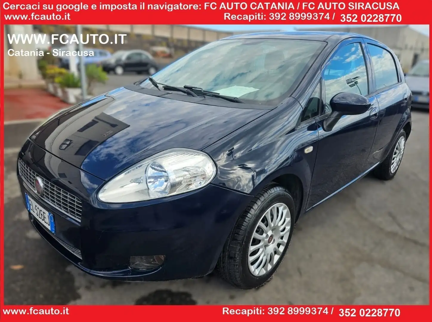 Fiat Grande Punto Grande Punto 1.4 5 porte Actual EasyPower Bleu - 1