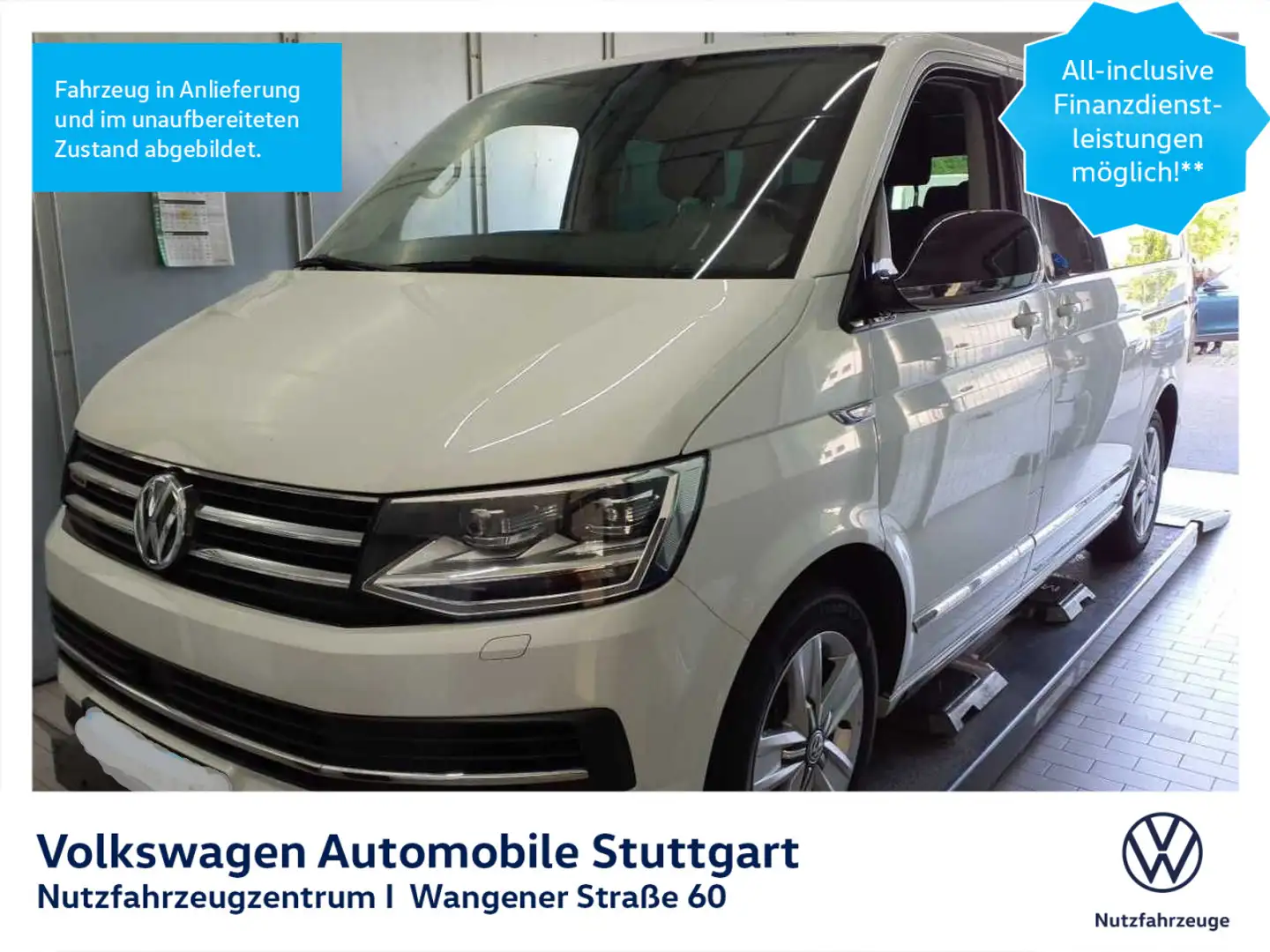Volkswagen T6 Multivan Highline 4motion DSG 2.0 TDI Euro 6d Weiß - 1