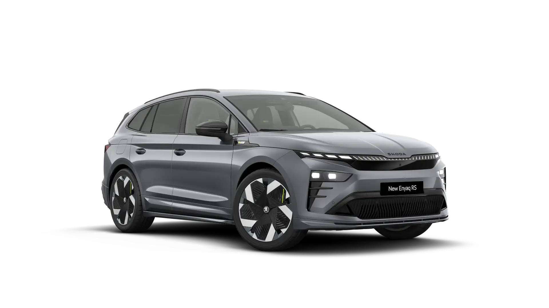 Skoda Enyaq RS SUITE 4x4 PANO DCC AHK MATRIX MAXX Transport Grau - 1